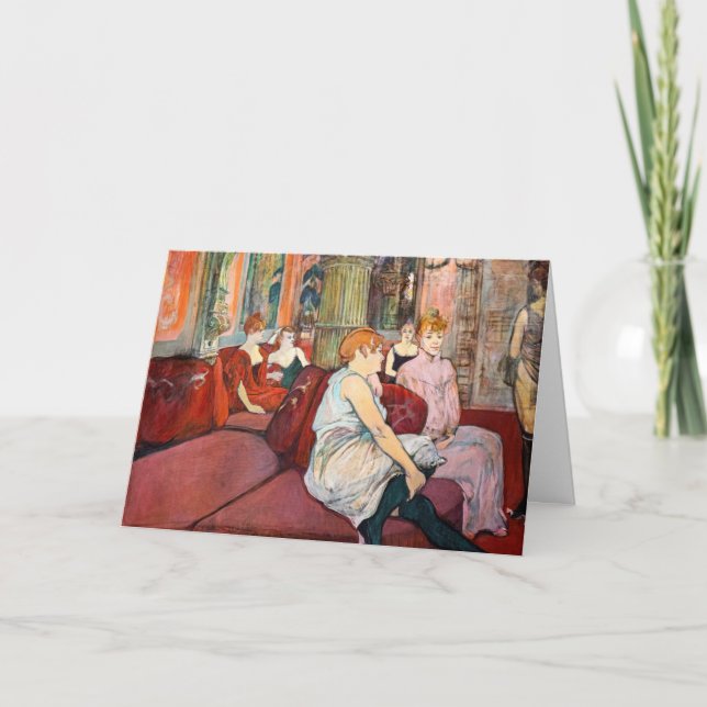 Toulouse-Lautrec - Salon, rue des Moulins Kort (Framsida)