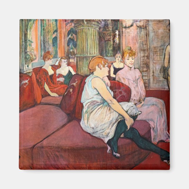 Toulouse-Lautrec - Salon, rue des Moulins Magnet (Framsidan)