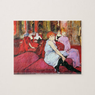 Toulouse-Lautrec - salong i puzen för Ruede Pussel