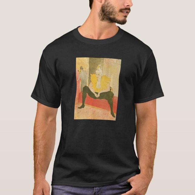 Toulouse Lautrec, sittande täthet 2 T Shirt (Framsida)