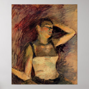 Toulouse-Lautrec - Studie av en dansare 1888 Poster