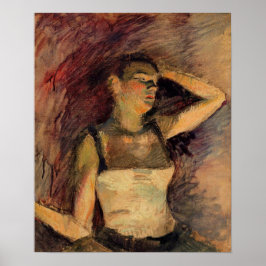 Toulouse-Lautrec - Study of a Dancer 1888 Poster