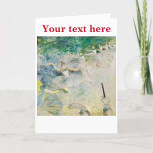 Toulouse-Lautrec-tackkort Tack Kort