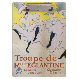 Toulouse-Lautrec - Troupe de Mlle Eglantine