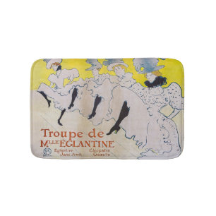 Toulouse-Lautrec - Troupe de Mlle Eglantine Badrumsmatta