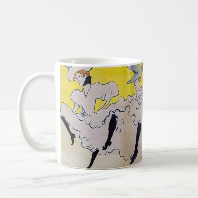 Toulouse-Lautrec - Troupe de Mlle Eglantine Kaffemugg (Vänster)