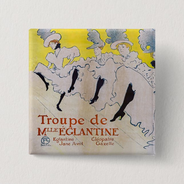 Toulouse-Lautrec - Troupe de Mlle Eglantine Knapp (Framsida)
