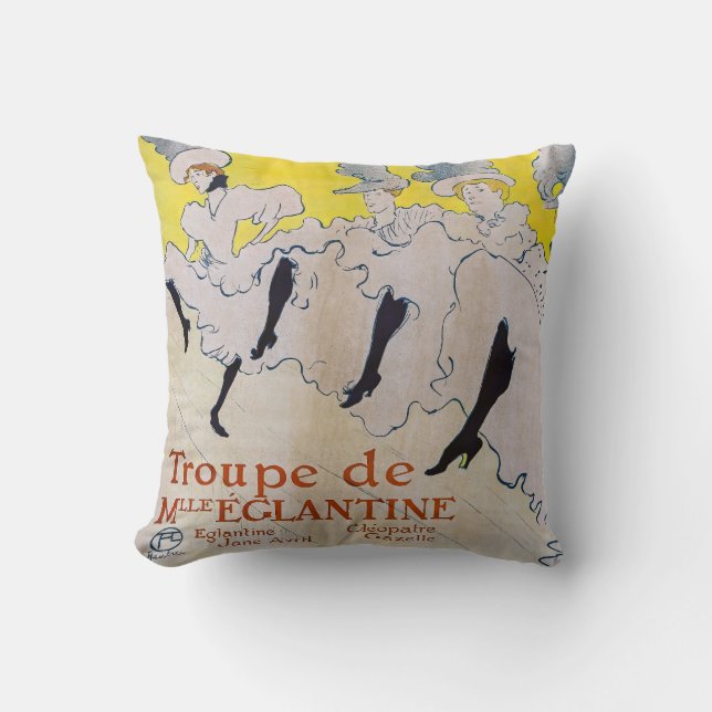 Toulouse-Lautrec - Troupe de Mlle Eglantine Kudde (Framsida)