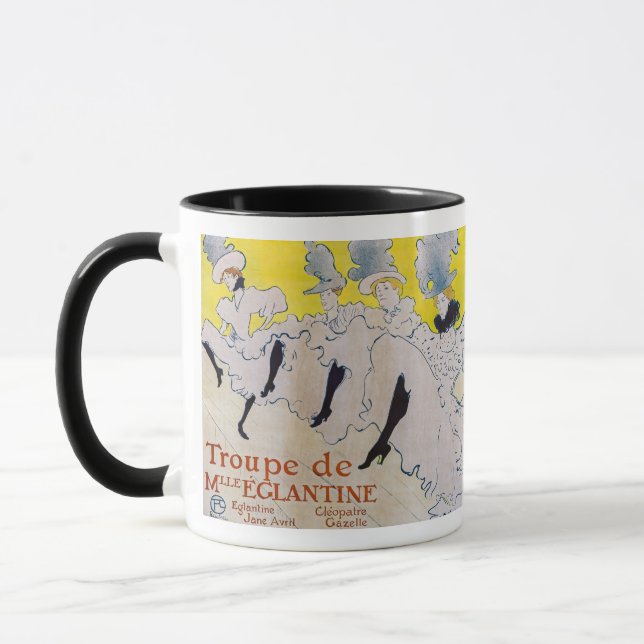 Toulouse-Lautrec - Troupe de Mlle Eglantine Mugg (Vänster)