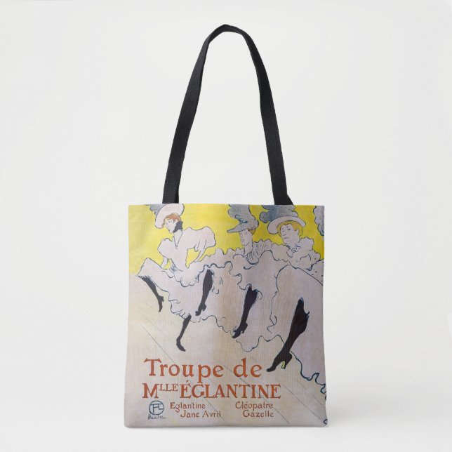 Toulouse-Lautrec - Troupe de Mlle Eglantine Tygkasse (Framsida)