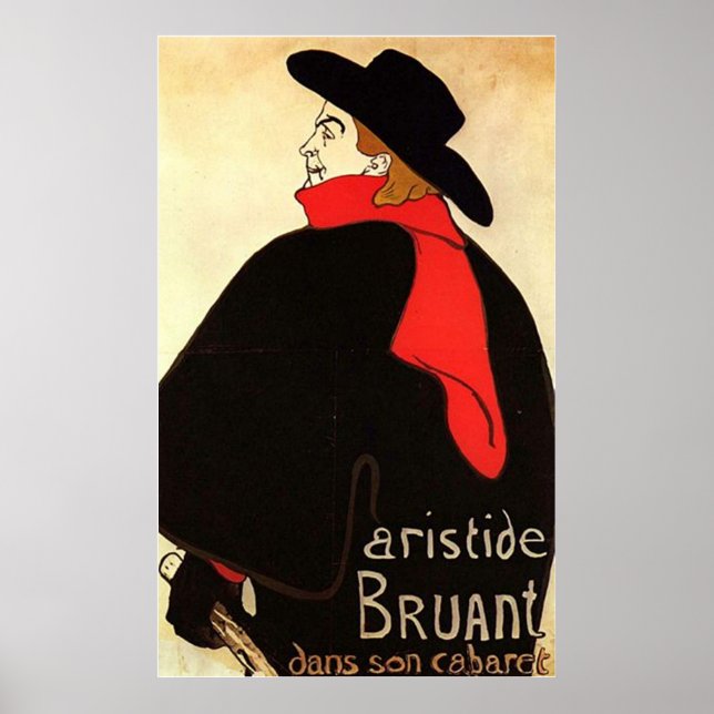 toulouse lautrec tryck (Framsidan)