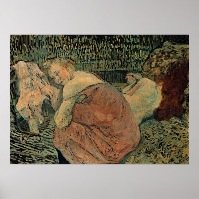 Toulouse-Lautrec - två vänner Poster (Framsidan)