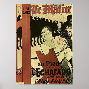 Toulouse-Lautrec - Vid schavottens fot 18… Poster