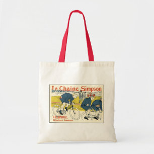 Toulouse-Lautrec - vintagecykelkonst Tygkasse