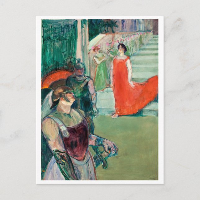 Toulouse-Lautrec Vykort (Framsida)