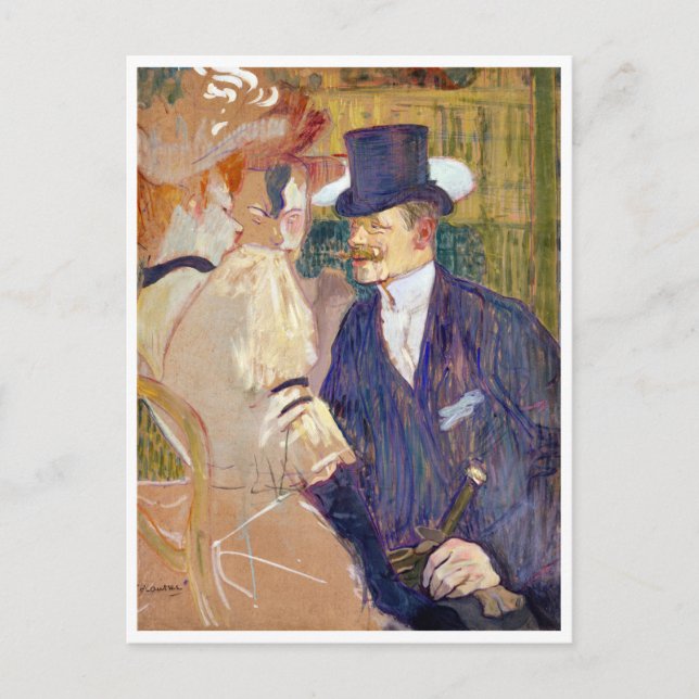 Toulouse–Lautrec Vykort (Framsida)