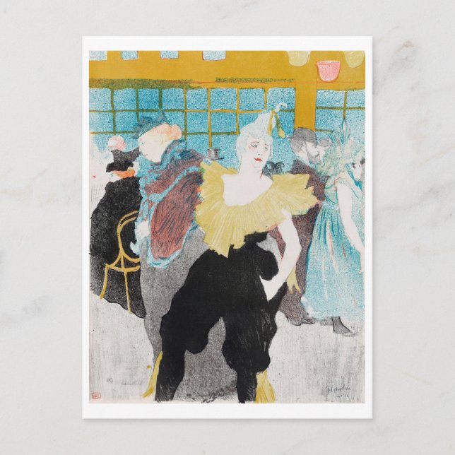 Toulouse-Lautrec Vykort (Framsida)