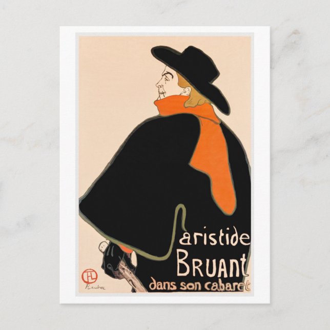 Toulouse-Lautrec-vykort Vykort (Framsida)