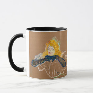 Toulouse-Lautrec - Yvette Guilbert Singing Mugg