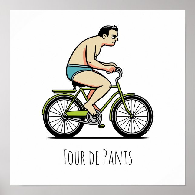 Tour de byxor poster (Framsidan)
