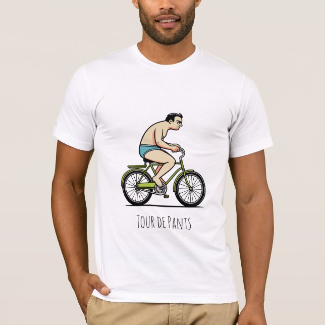 Tour de byxor t shirt (Framsida)