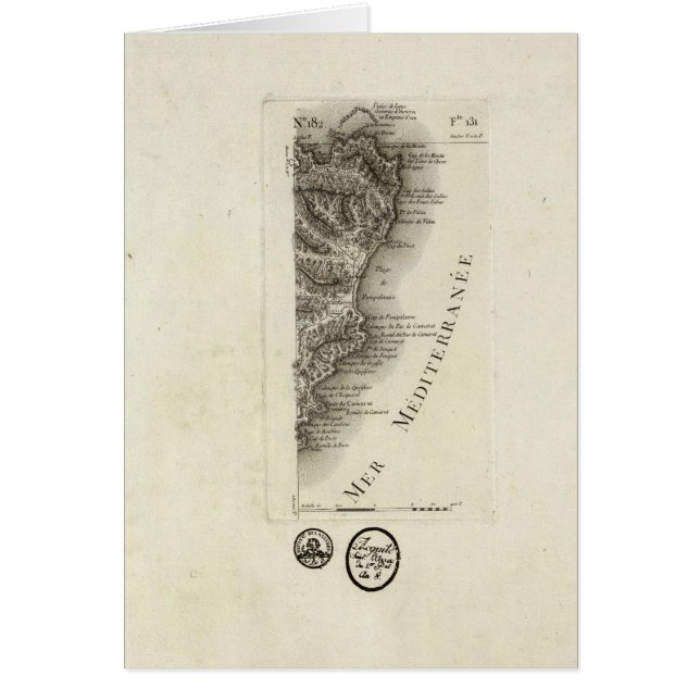 Tour de Camarat Hälsningskort (Framsidan)