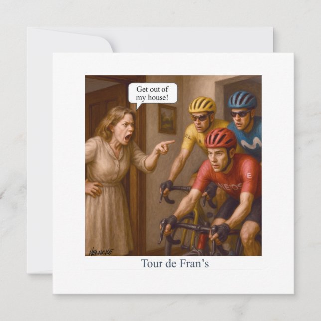 Tour de Fran’s Inbjudningar (Framsida)