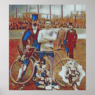 Tour De France 1903 Vinnare Maurice Garin Digital Poster