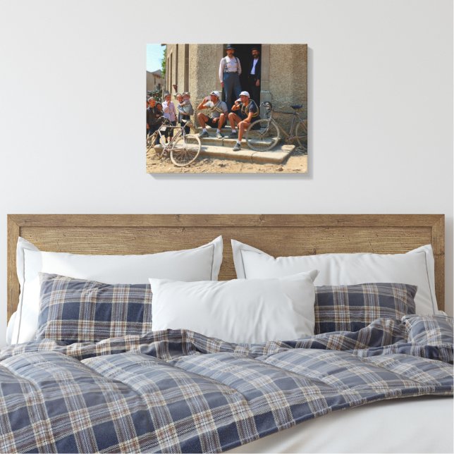 Tour de France 1921 Efter Etappen Öltid Colo Canvastryck (Insitu (sovrum))