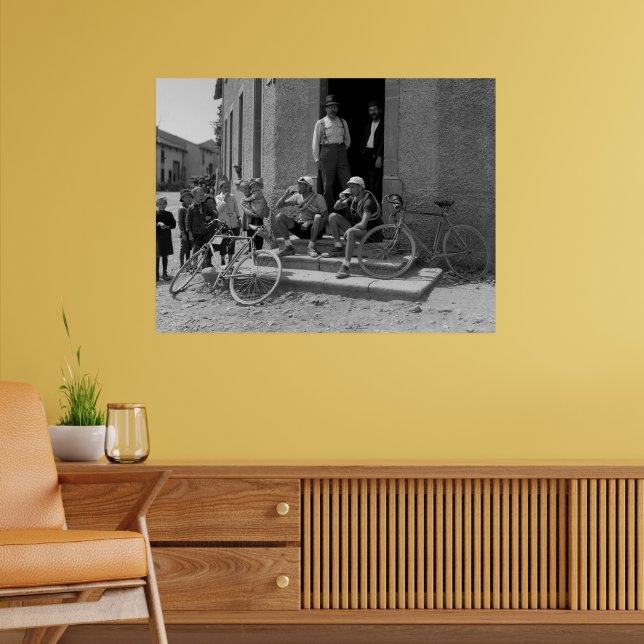 Tour de France 1921 Efter Etappen Öltid Colo Poster (Vardagsrum 2)