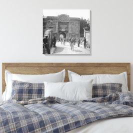 Tour de France 1928 20:e etappen Charleville - Mal Canvastryck