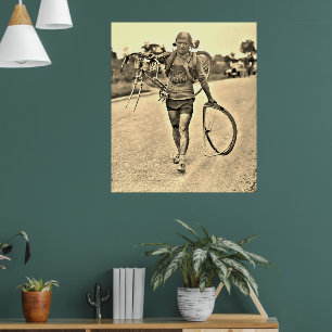 Tour de France 1928 Etapp 7 italien Giusto Cerutti Poster