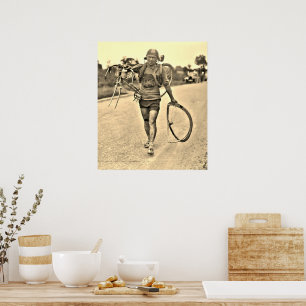 Tour de France 1928 Etapp 7 italien Giusto Cerutti Poster