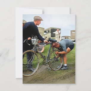 Tour de France 1928 Raymond Decorte Färgåtergivnin Vykort