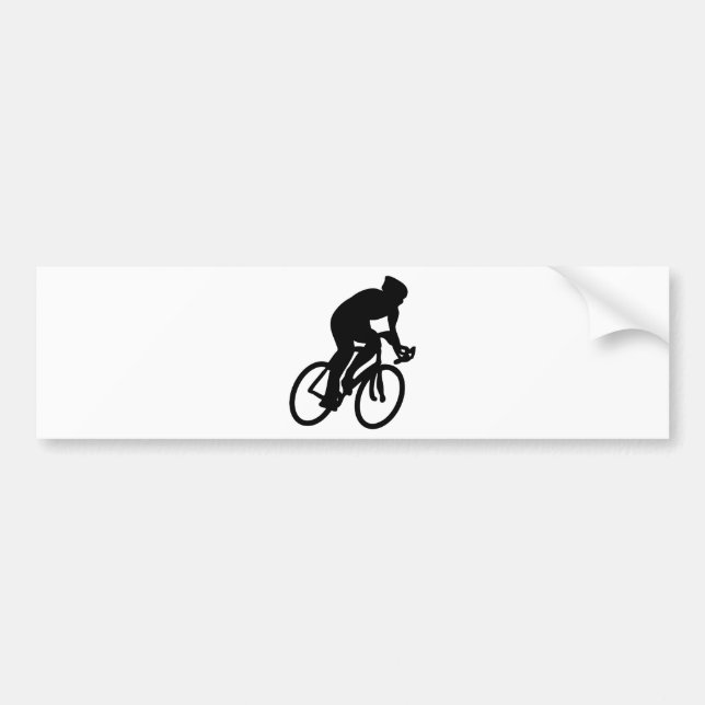 Tour De France cyklist Bildekal (Framsidan)