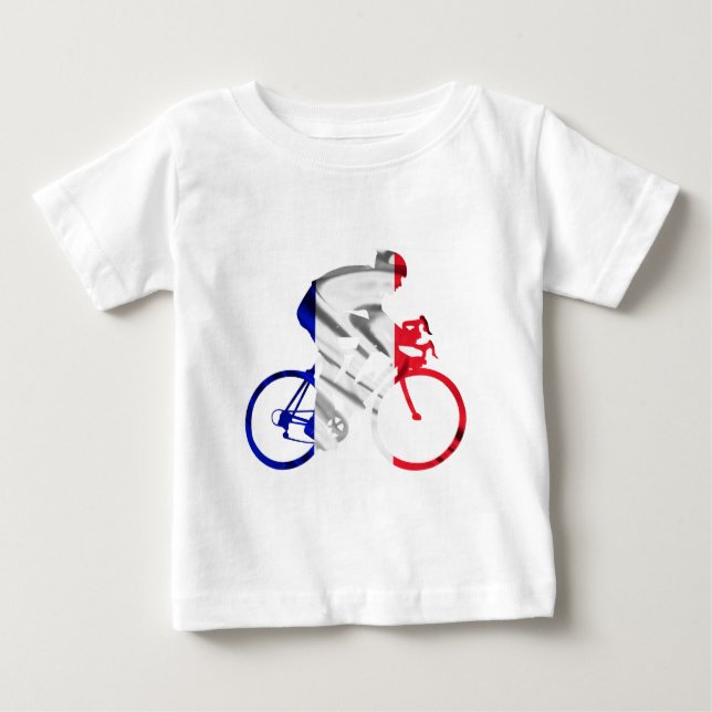 Tour De France cyklist Tee Shirt (Framsida)