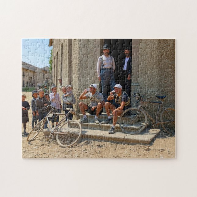 Tour de France Efter Etappen Öltid 1921 Colo Pussel (Horisontell)
