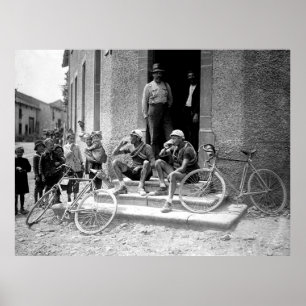 Tour de France Efter Etappen Öltid 1921 Poster