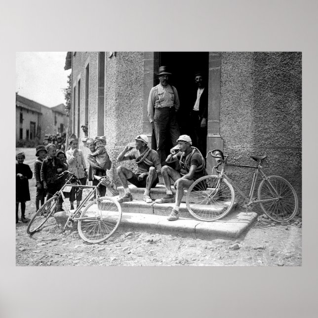 Tour de France Efter Etappen Öltid 1921 Poster (Framsidan)