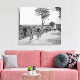 Tour de France Etapp 1 Francois Faillu Leder Före Canvastryck