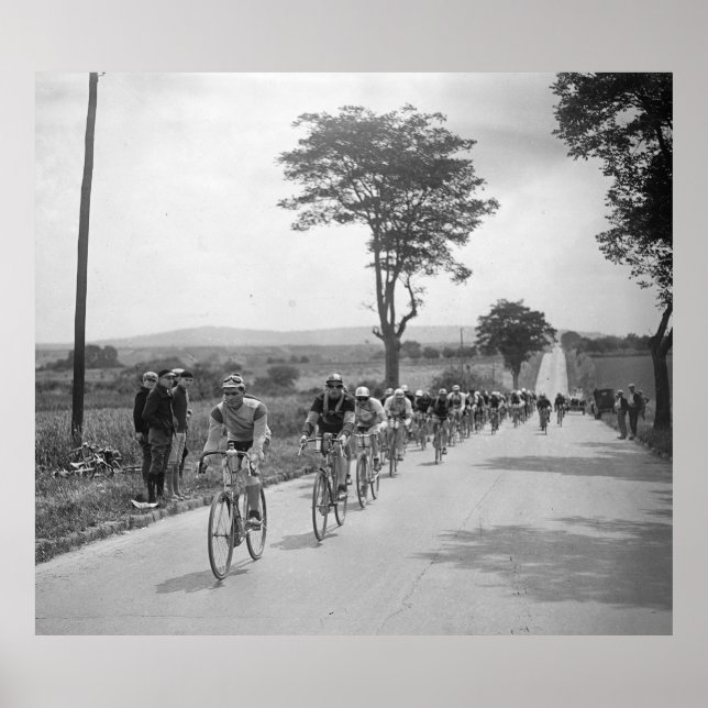 Tour de France Etapp 1 Francois Faillu Leder Före Poster (Framsidan)