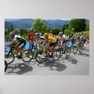 Tour De France Hautacam 2008 Poster