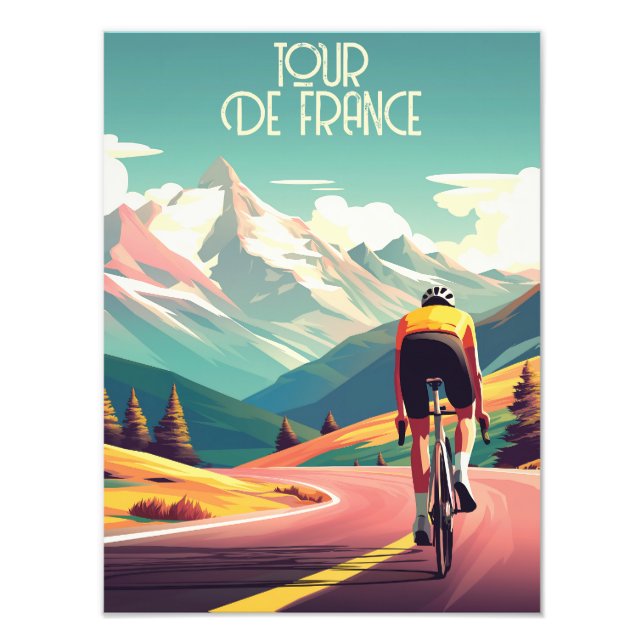 Tour de France - Vintage Poster (Framsidan)