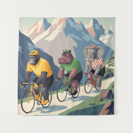 Tour de France WPA styled canvas print