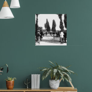 Tour de Frankrike 1903 First Stage Avslutar i Bord Poster