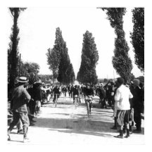 Tour de Frankrike 1903 First Stage Avslutar i Bord