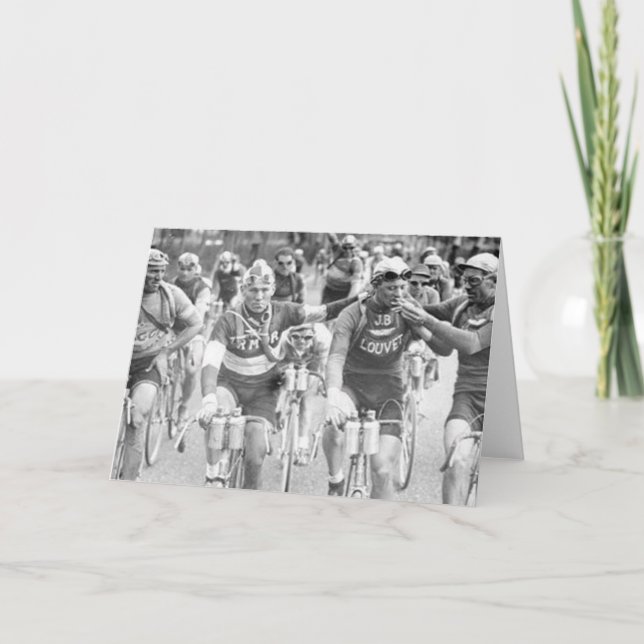 Tour De Frankrike 1920s Kort (Framsida)