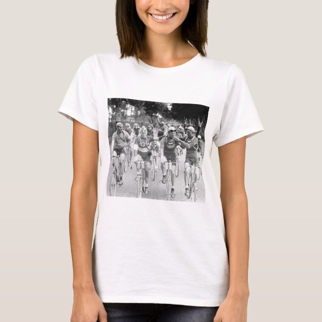 Tour De Frankrike 1920s T Shirt (Framsida)
