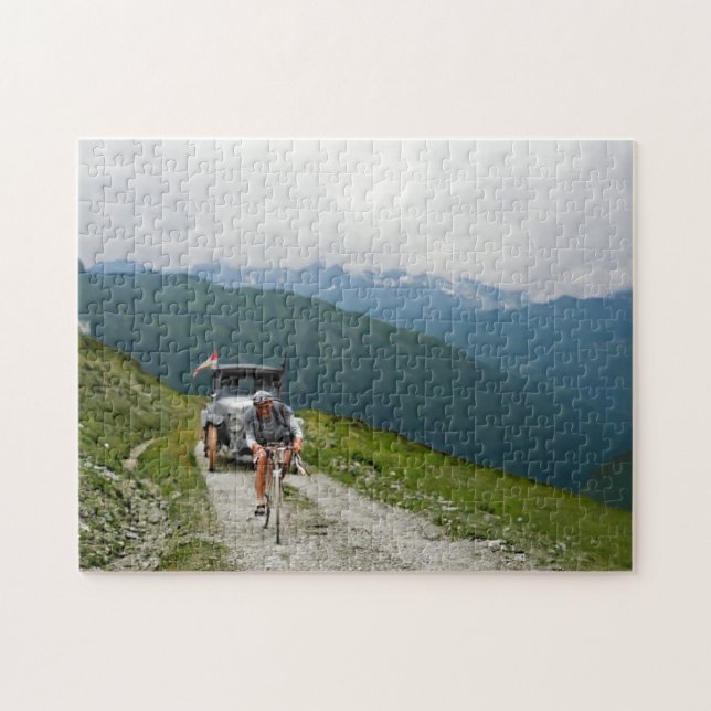 Tour de Frankrike 1925 Okänd Rider Col d'Aubisque Pussel (Horisontell)