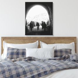 Tour de Frankrike 1928 Stage 14 Tunnel de Galibier Canvastryck